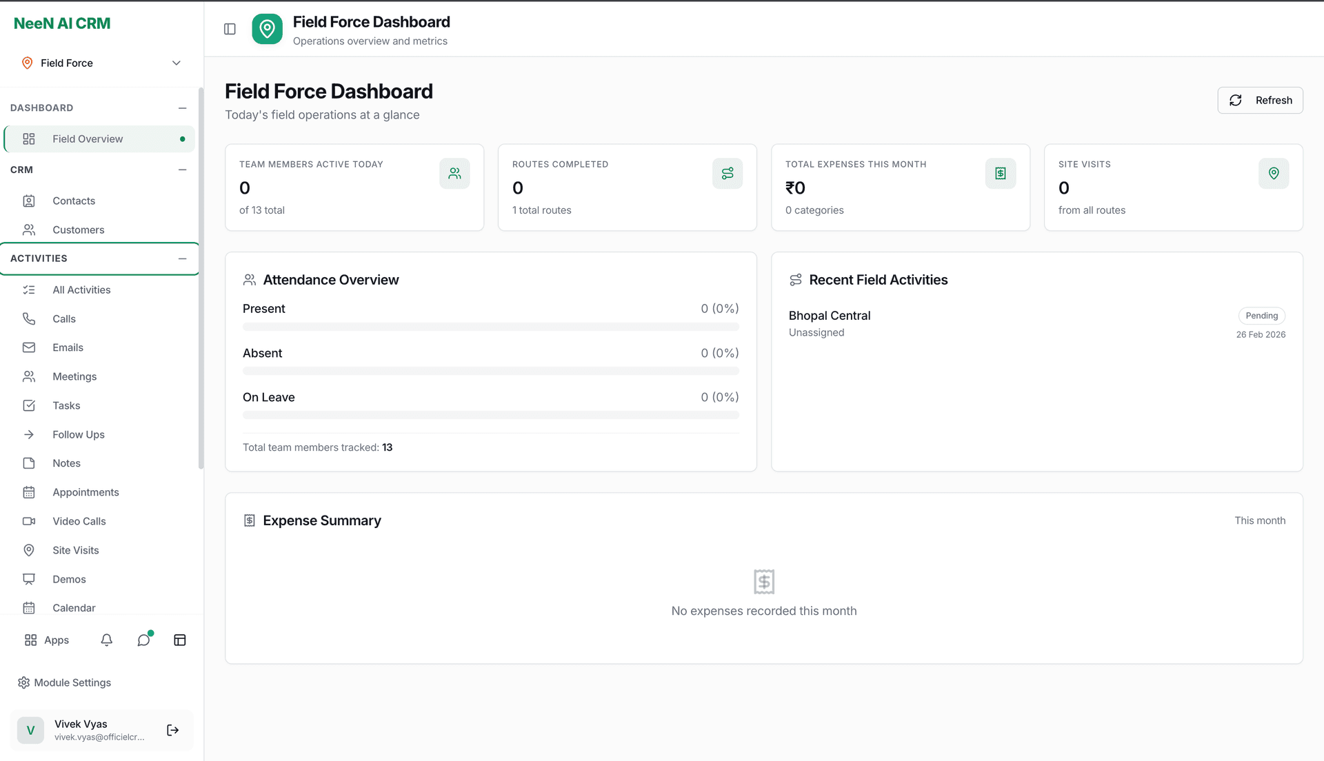 Field Force CRM